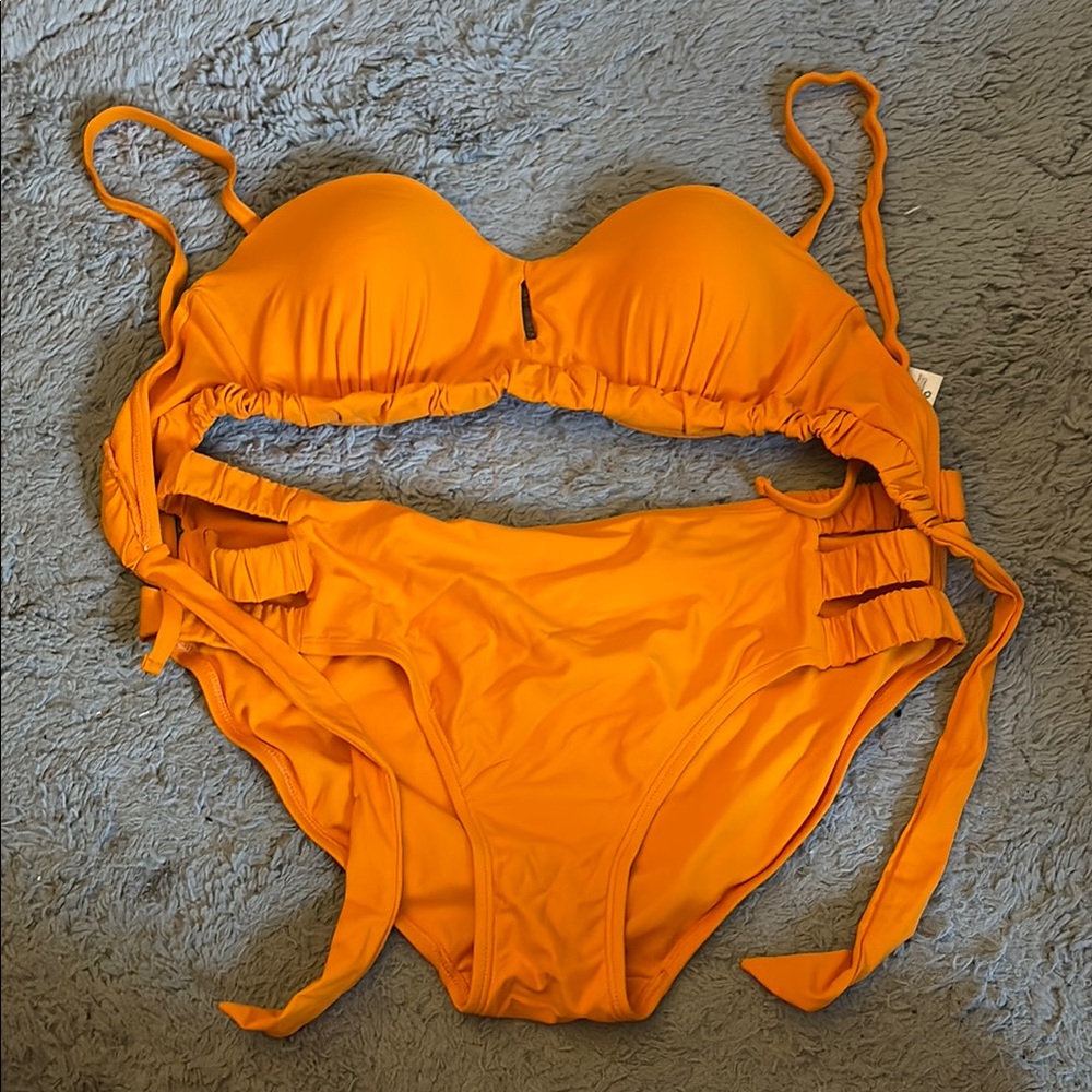 Orange Bikini Set